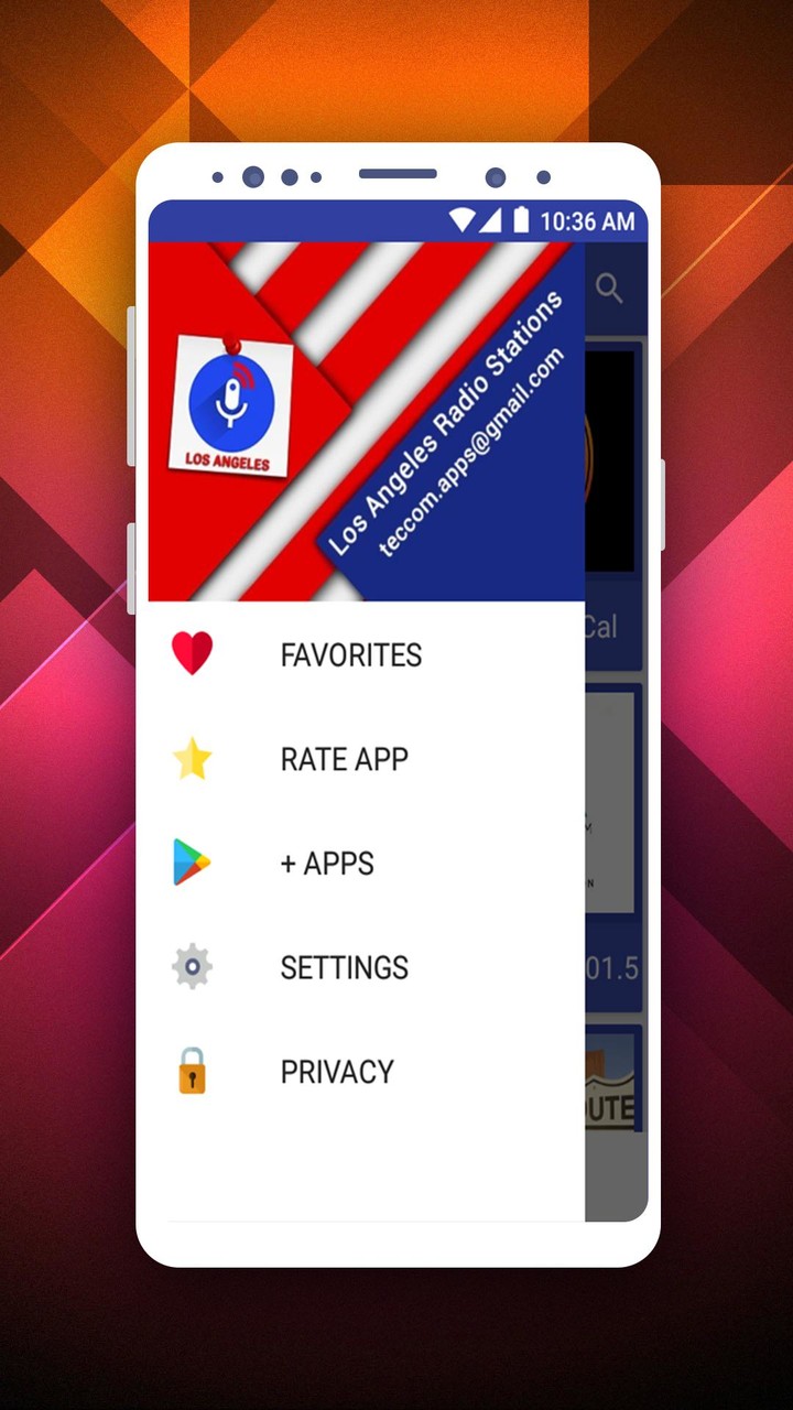 Los Angeles Radio Stations screenshot image 1_Popularmodapk.com