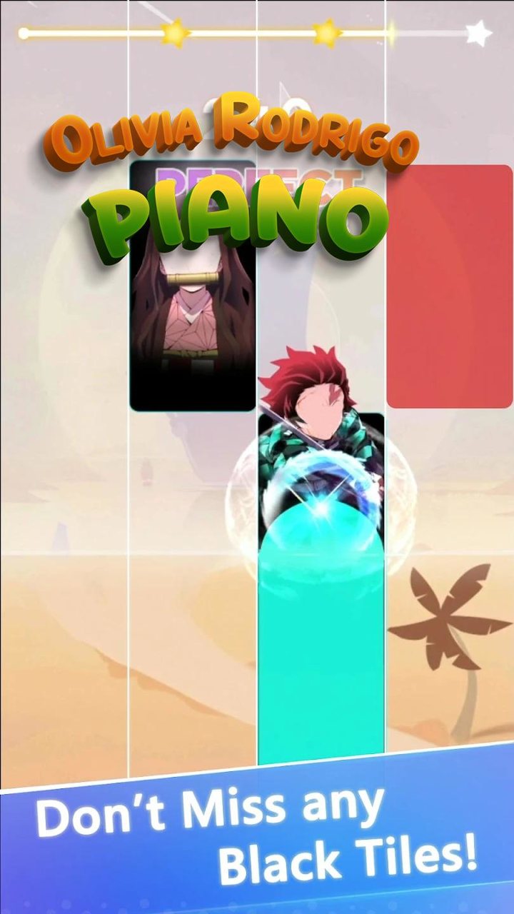 Olivia Rodrigo Piano Tiles screenshot image 4_Popularmodapk.com