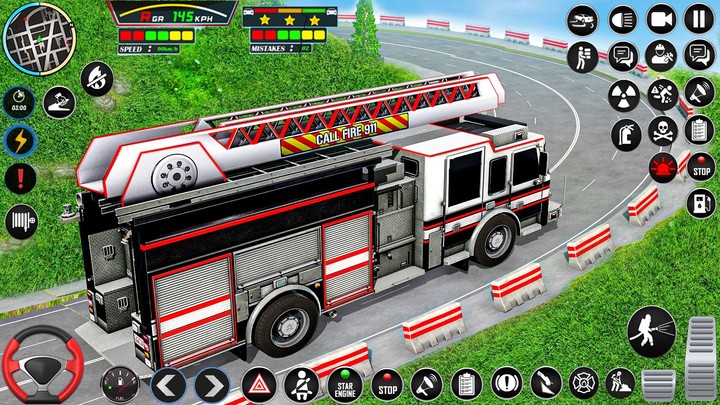 Firefighter: FireTruck Games screenshot image 3_Popularmodapk.com