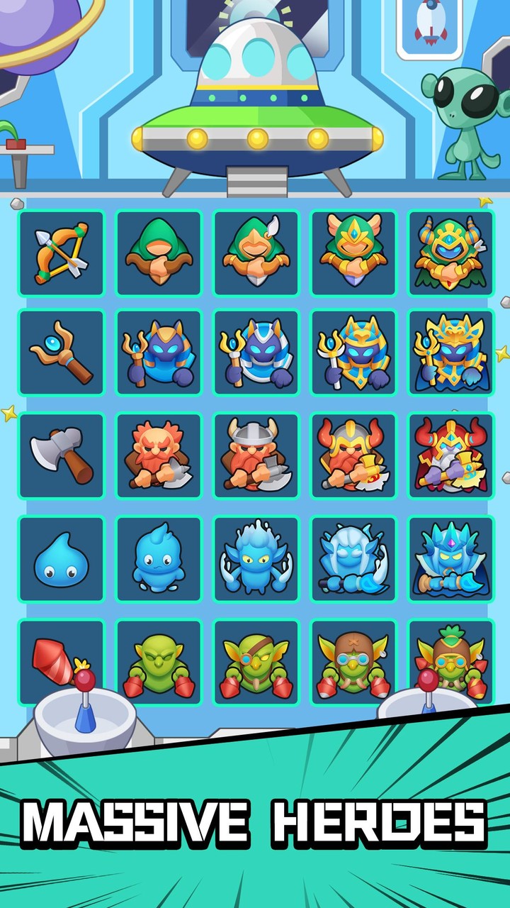 Legend Legion: Merge Idle TD screenshot image 5_Popularmodapk.com