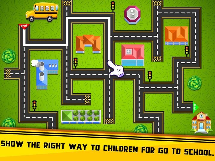 Kids educational maze puzzle screenshot image 1_Popularmodapk.com