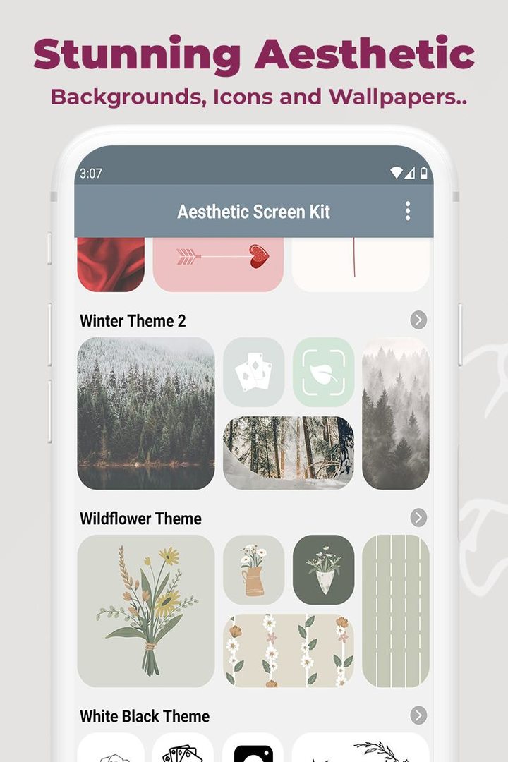 Aesthetic Icons Widgets Themes screenshot image 17_Popularmodapk.com