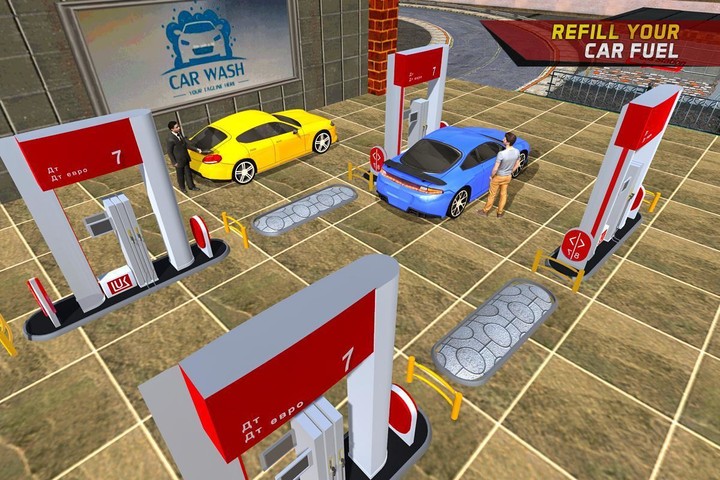 Gas Station Car Wash: Car Parking Simulator 2020 screenshot image 4_Popularmodapk.com