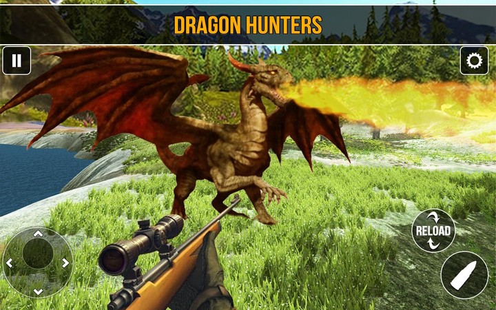 Shooting Games: Dragon Shooter screenshot image 1_Popularmodapk.com