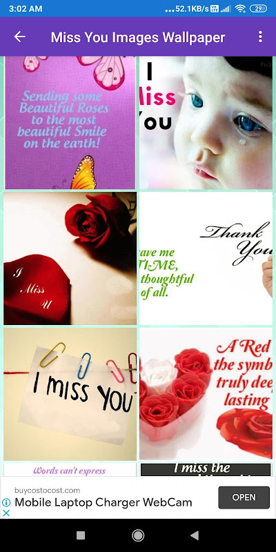 I Miss You: Greeting, Photo Frames, GIF, Quotes screenshot image 8_Popularmodapk.com