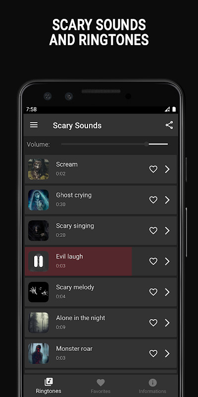 Scary horror sounds screenshot image 9_Popularmodapk.com