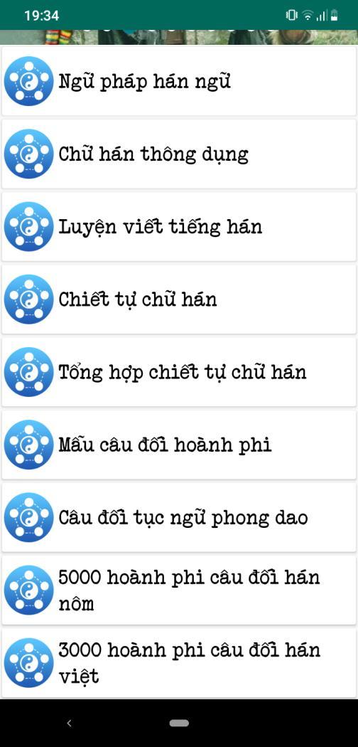 Cẩm Nang Luyện Chữ Nho - Nôm screenshot image 7_Popularmodapk.com