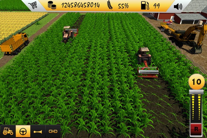 Real Tractor Driving Sim 3D screenshot image 3_Popularmodapk.com
