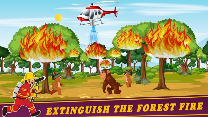 Firefighter Rescue Truck Games screenshot image 3_Popularmodapk.com