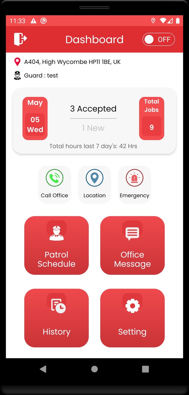SMS Guard Patrol Monitoring Ap screenshot image 6_Popularmodapk.com