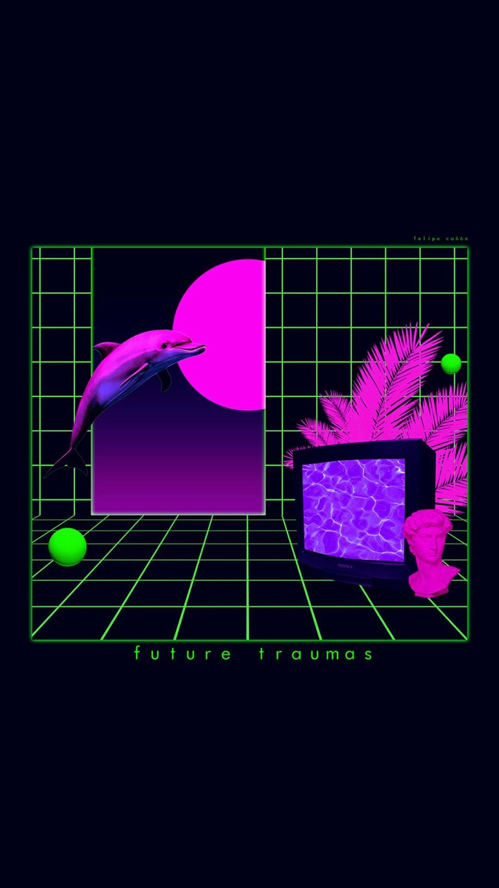 Vaporwave Wallpapers screenshot image 4_Popularmodapk.com