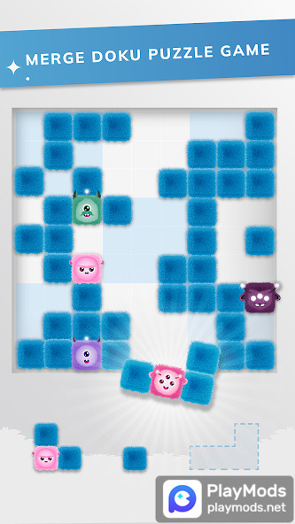 Furzies: Mergedoku<span>(Unlimited Money)</span> screenshot image 1_Popularmodapk.com