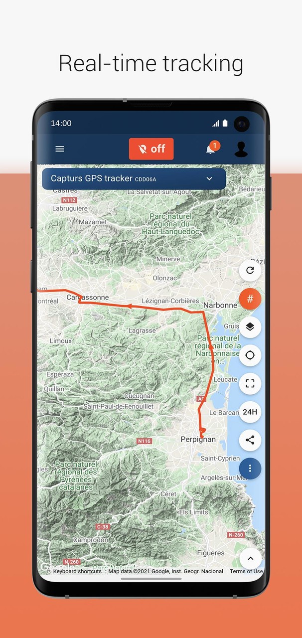 Capturs : live GPS tracker screenshot image 5_Popularmodapk.com