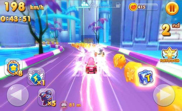 Happy pig Racing game screenshot image 3_Popularmodapk.com