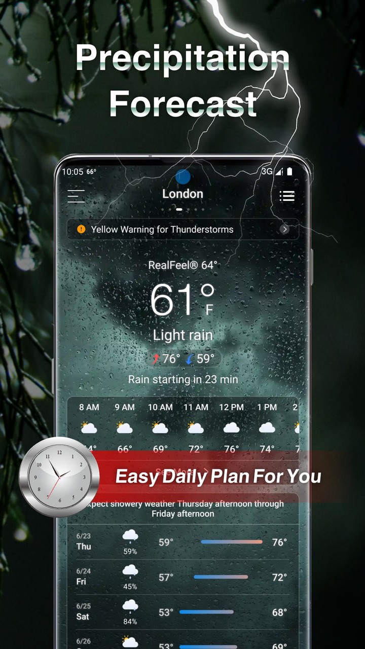 Weather - Live & Forecast screenshot image 6_Popularmodapk.com