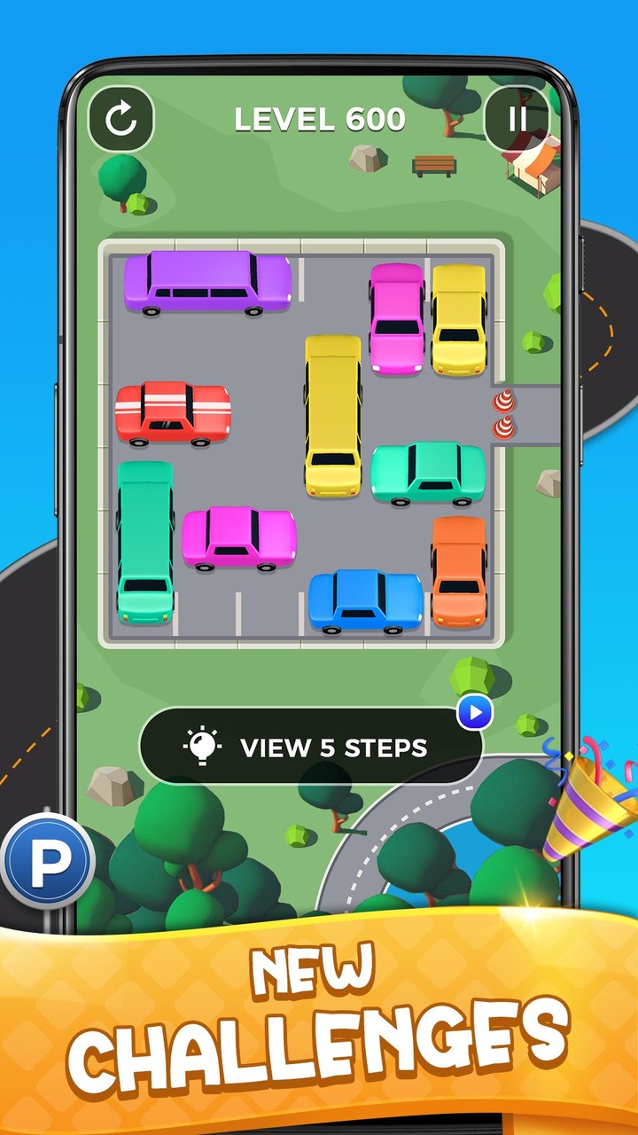 Car Parking Jam - Unblock Car screenshot image 4_Popularmodapk.com