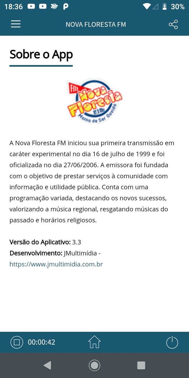Rádio Nova Floresta FM screenshot image 5_Popularmodapk.com