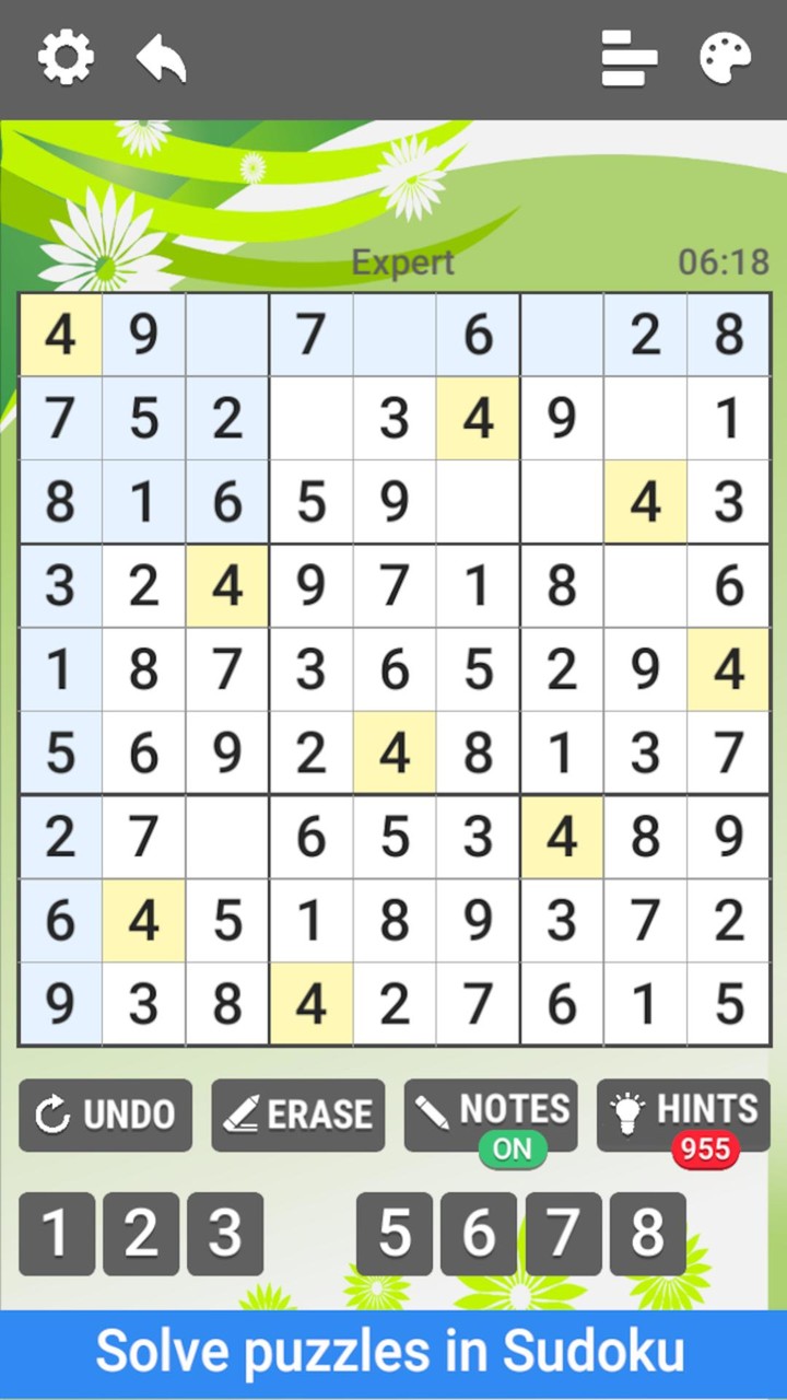 Sudoku Puzzle - Brain Teaser screenshot image 4_Popularmodapk.com