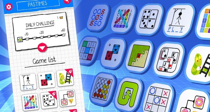 Pastimes - 14 games in 1 screenshot image 5_Popularmodapk.com