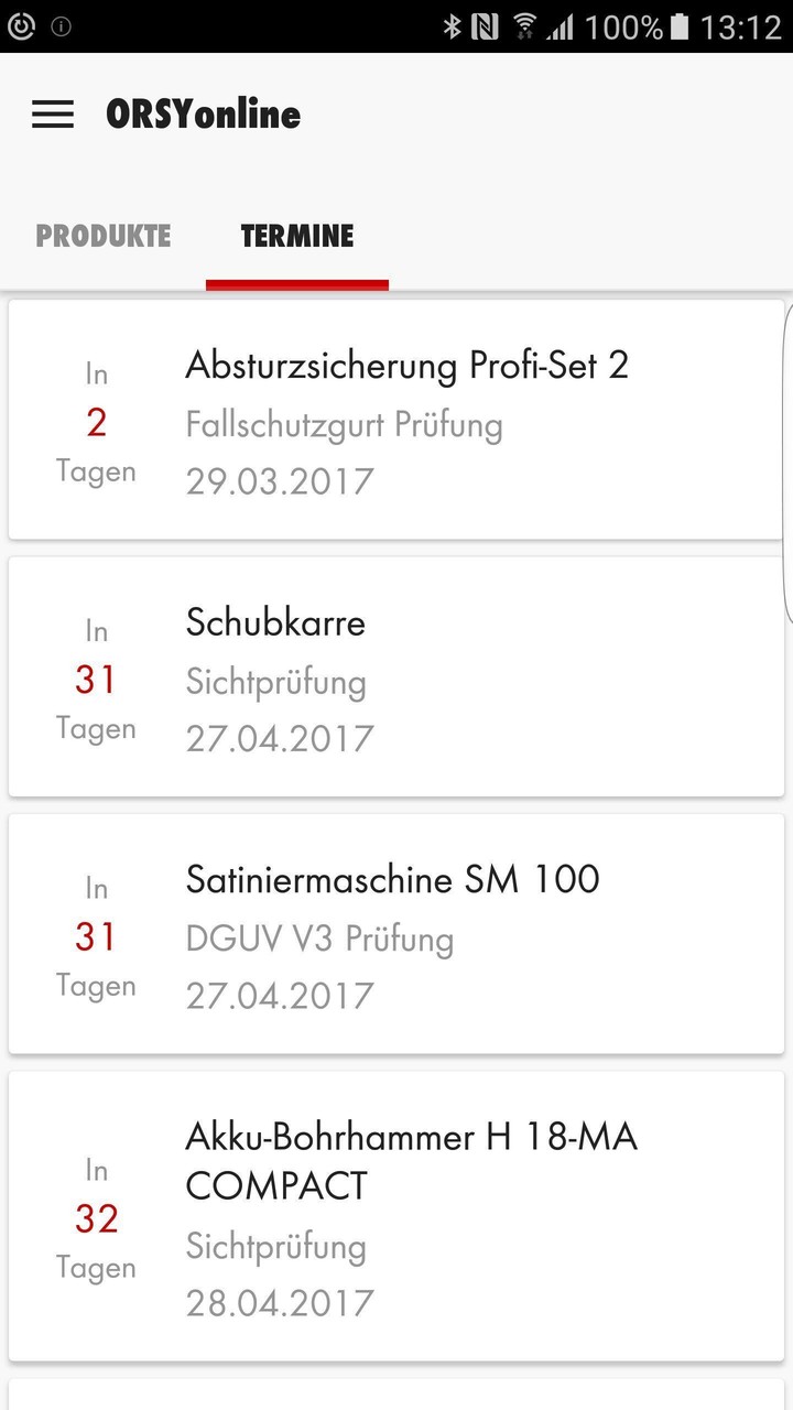 Betriebsmittelverwaltung ORSYonline screenshot image 12_Popularmodapk.com