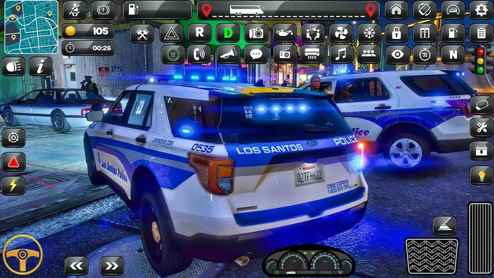 Police Car Game Car Parking 3D screenshot image 1_Popularmodapk.com