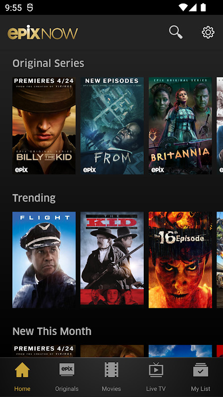 EPIX NOW: Watch TV and Movies screenshot image 8_Popularmodapk.com