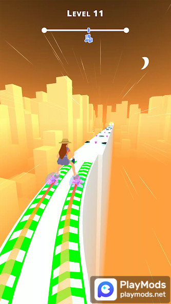 Sky Roller: Rainbow Skating<span>(Unlock all appearances)</span> screenshot image 1_Popularmodapk.com