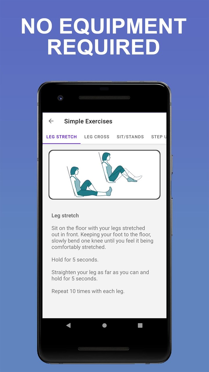 Knee Pain Relieving Exercises screenshot image 16_Popularmodapk.com