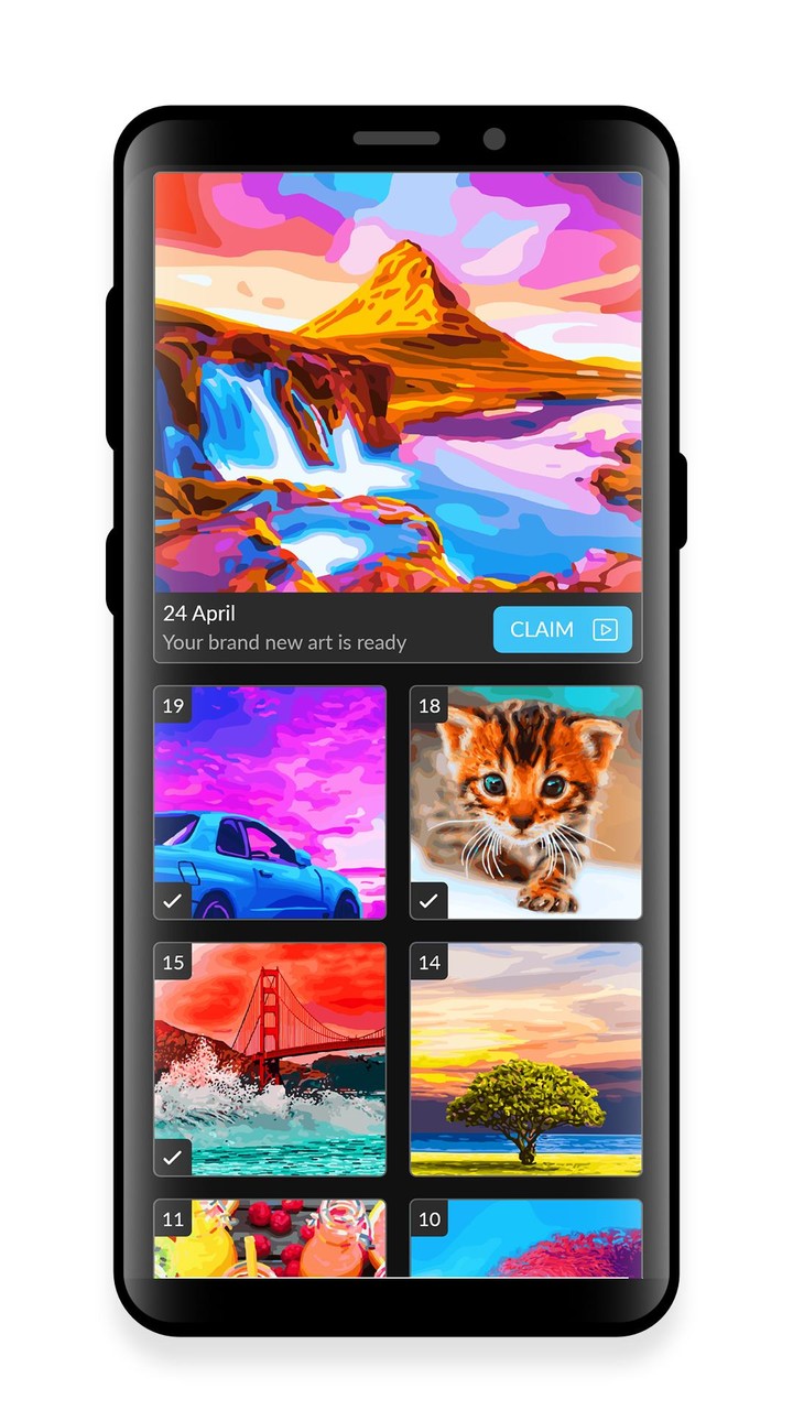 April - Oil Painting by Number screenshot image 4_Popularmodapk.com