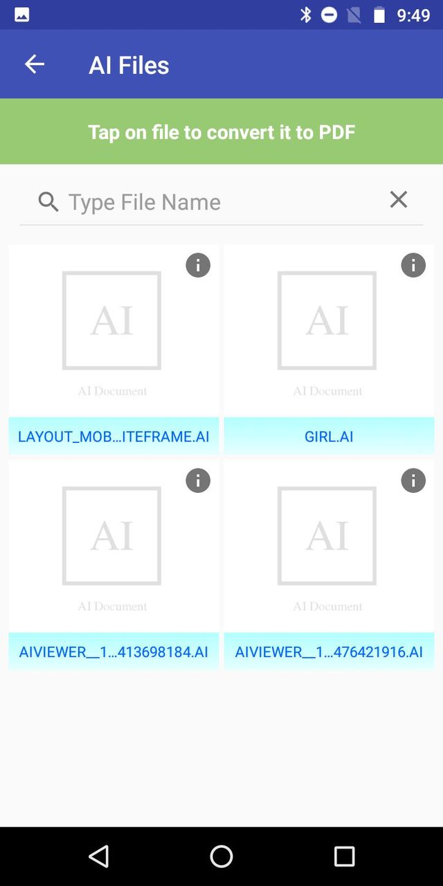 File to PDF Converter(Ai, PSD, EPS, PNG, BMP, Etc) screenshot image 7_Popularmodapk.com