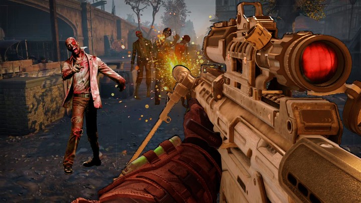 Zombie Hunt: Dead zone screenshot image 2_Popularmodapk.com