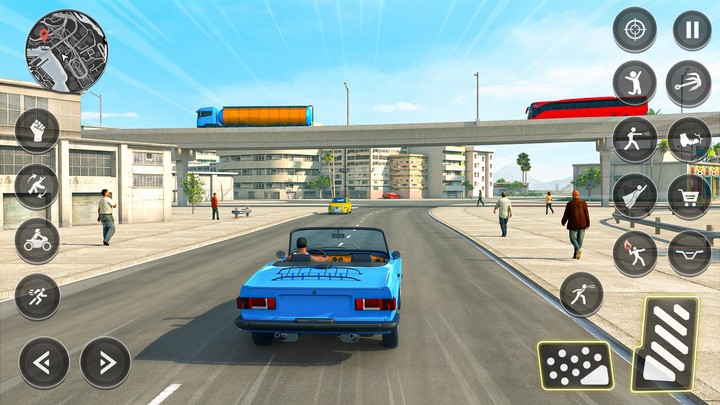 Vegas crime gangster sim screenshot image 2_Popularmodapk.com