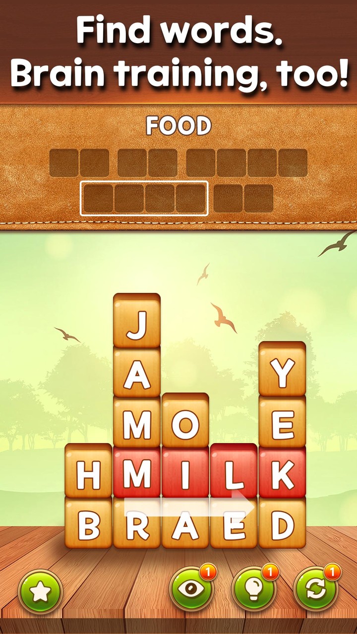 Word Tiles : Swipe Word Puzzle screenshot image 3_Popularmodapk.com