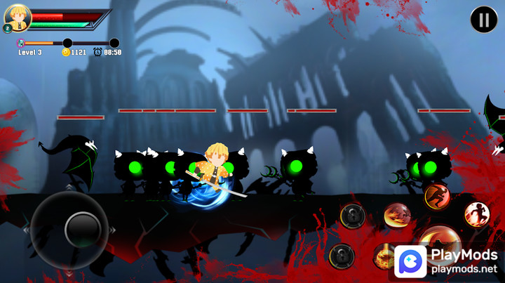 Demon Tanjiro: Awakenings<span>(Remove ads)</span> screenshot image 2_Popularmodapk.com