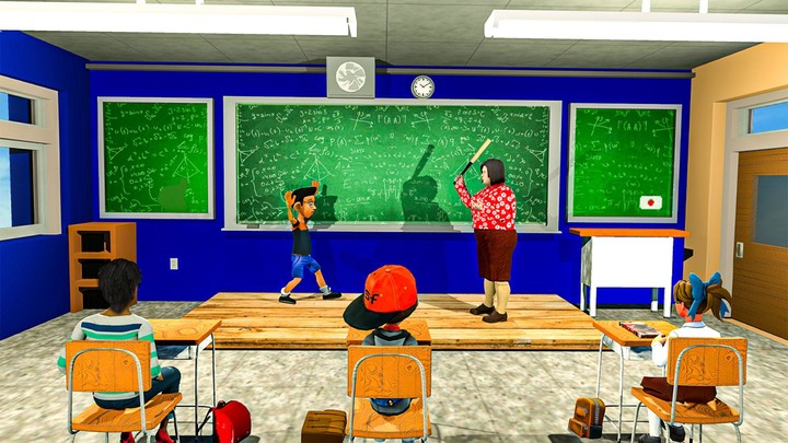 Evil Teacher Scary Games 3D screenshot image 8_Popularmodapk.com