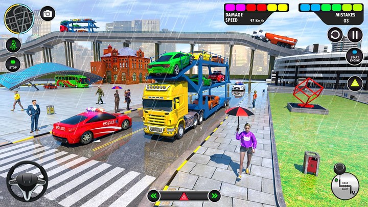 Car Games: Truck Transporter screenshot image 9_Popularmodapk.com