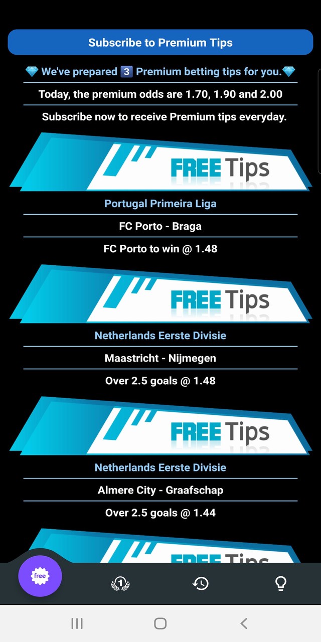 Expert Betting Tips screenshot image 1_Popularmodapk.com