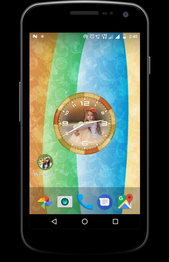 My Photo Clock Live Wallpaper screenshot image 2_Popularmodapk.com