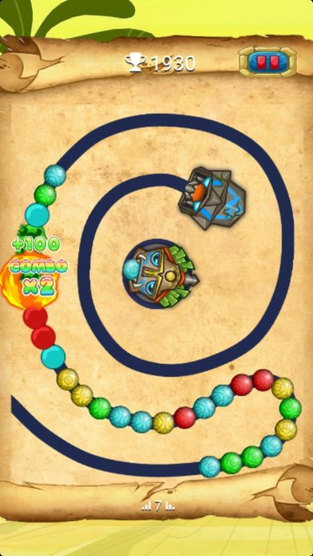 Jungle Marble Blast Games 2023 screenshot image 3_Popularmodapk.com