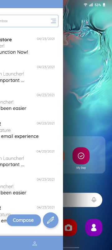 Email Home - Email Homescreen screenshot image 3_Popularmodapk.com
