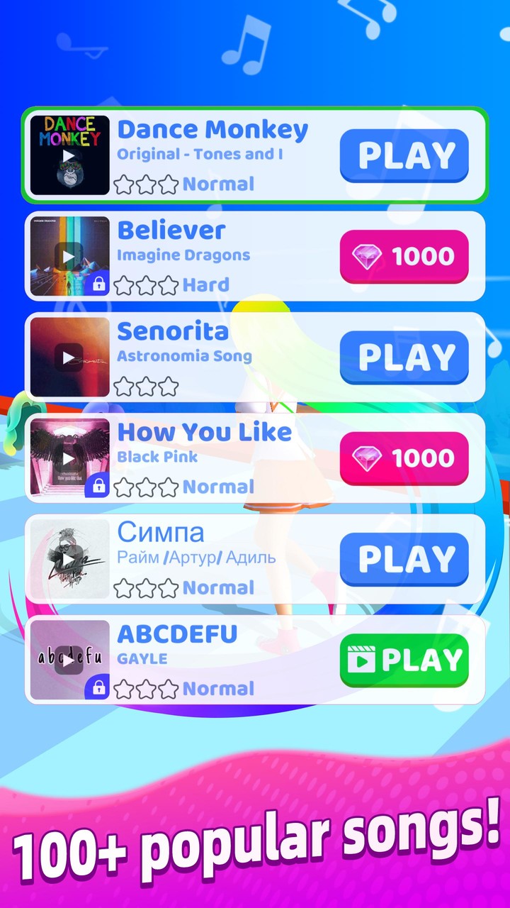 Racing Hair - Music Dance 3D screenshot image 1_Popularmodapk.com