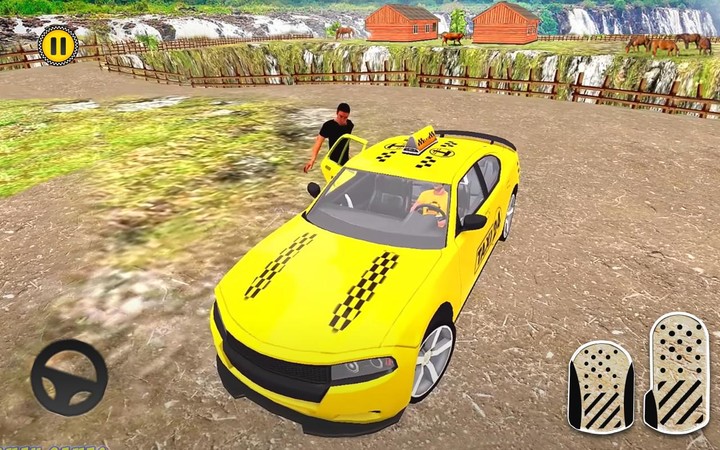Crazy Taxi Simulator Taxi Game screenshot image 3_Popularmodapk.com