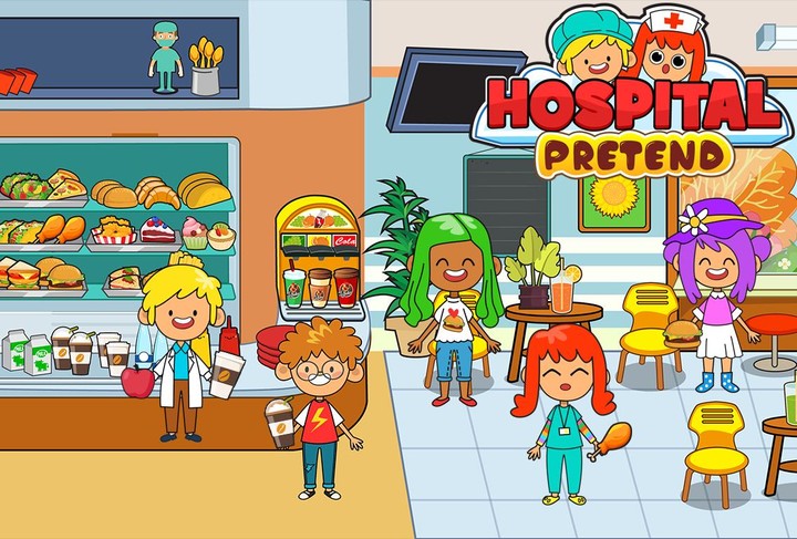 My Pretend Hospital Town Life screenshot image 3_Popularmodapk.com