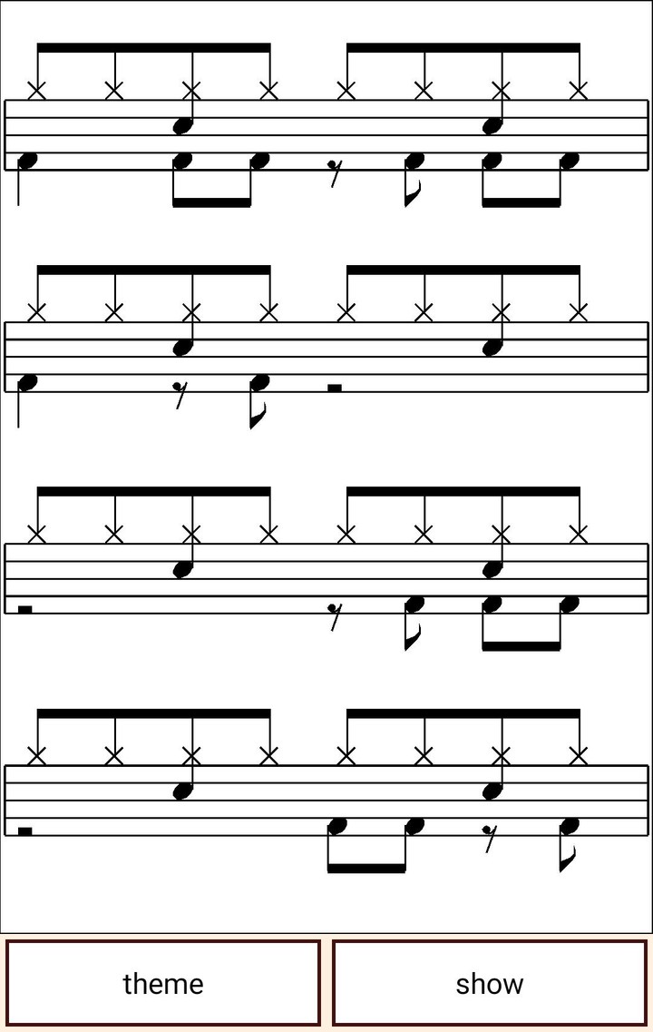 Doyosuta:Drum score generator screenshot image 4_Popularmodapk.com