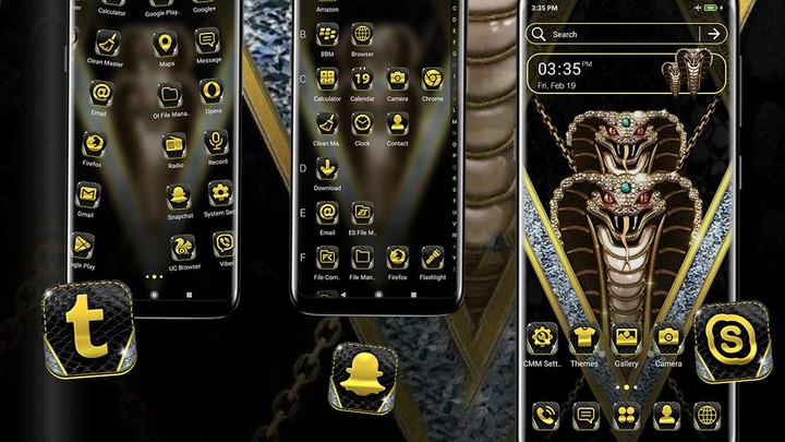Diamond Cobra Theme screenshot image 12_Popularmodapk.com