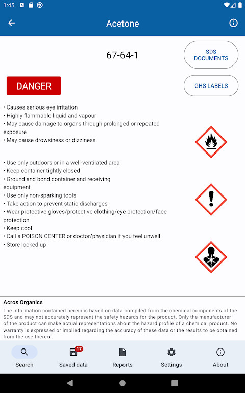 EMS.GHS/SDS screenshot image 16_Popularmodapk.com