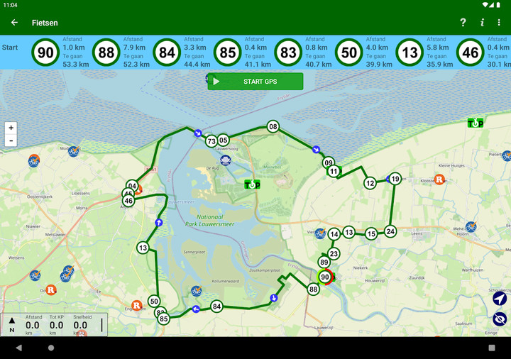 Fietsknoop bike and hiking app screenshot image 4_Popularmodapk.com