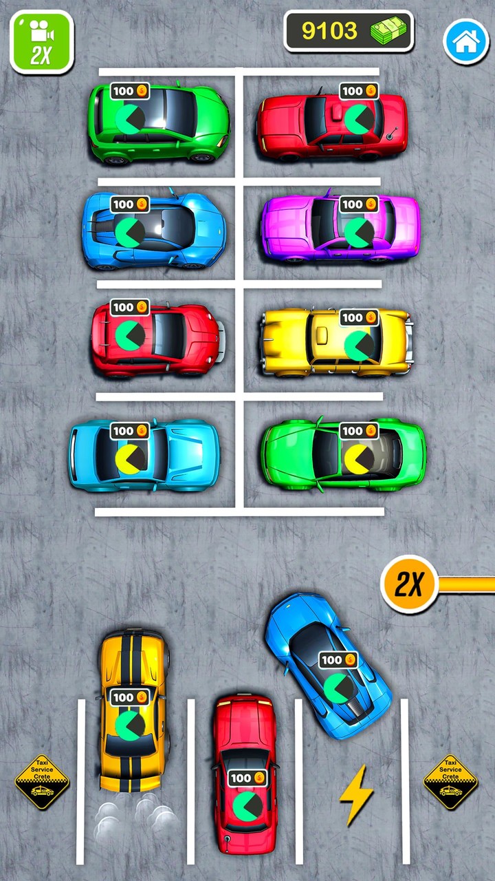Classic Car Parking Jam games screenshot image 5_Popularmodapk.com