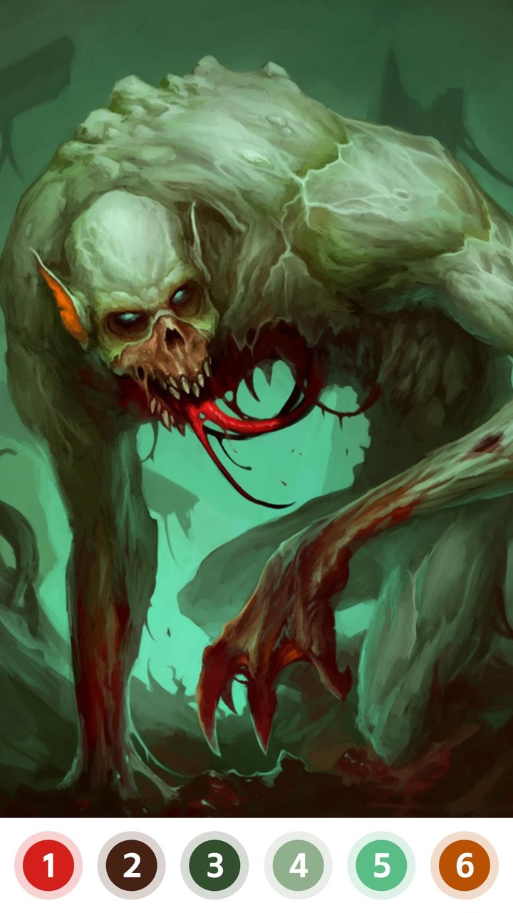 Dead & Reborn Coloring screenshot image 4_Popularmodapk.com