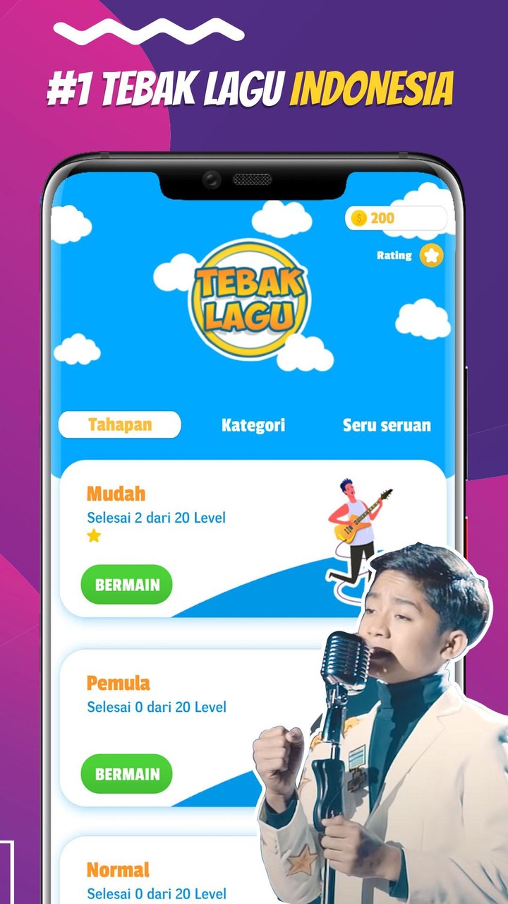 Tebak Lagu Indonesia 2023 screenshot image 3_Popularmodapk.com